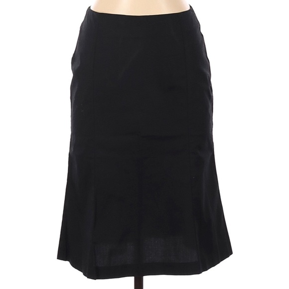 Club Monaco black pencil skirt size 0 cotton spandex blend - Picture 1 of 7